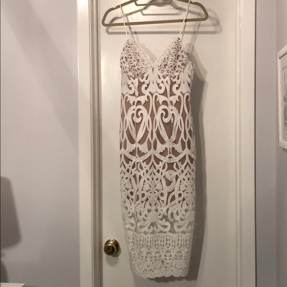 NWT Bardot Gia Dress in White - Picture 3 of 4